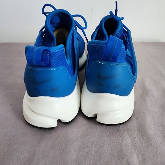Nike Air Presto Athletic Running Shoes Mesh Breathable Royal Blue Sneakers - Picture 6 of 9